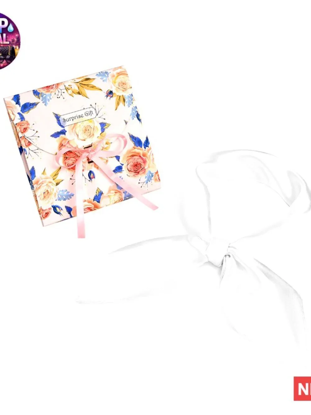 Polyester Satin Scarf, 23.5